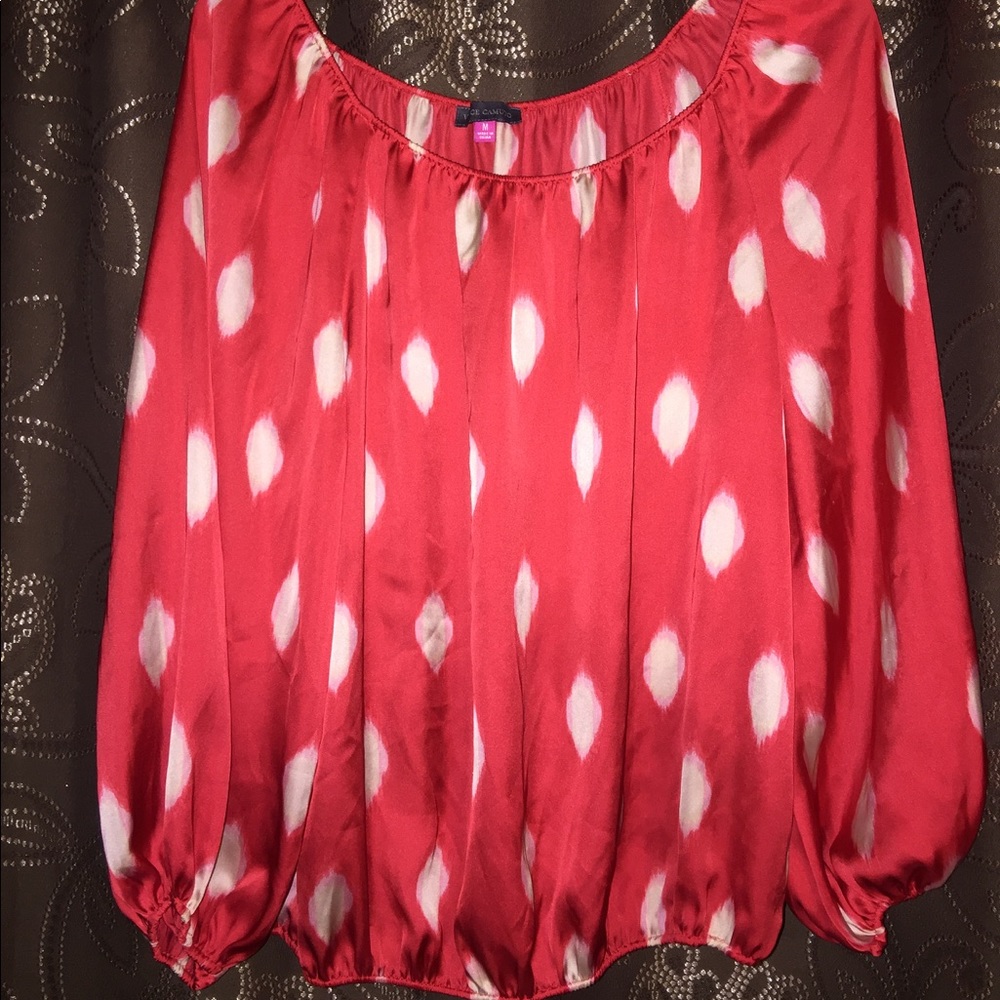 Vince Camuto balloon long sleeve top